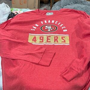 Men’s 2XL NFL 49ers long sleeve shirt